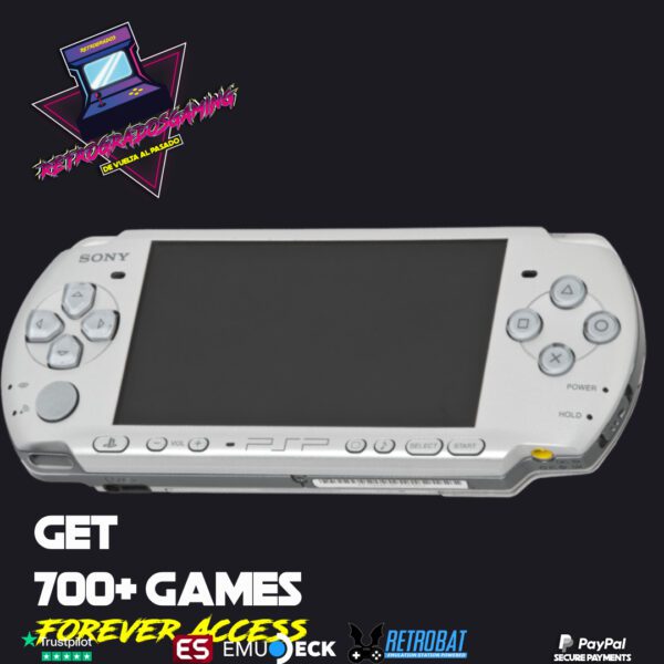 PSP Rom Pack – 800+ Games Complete | Retrogrados Gaming